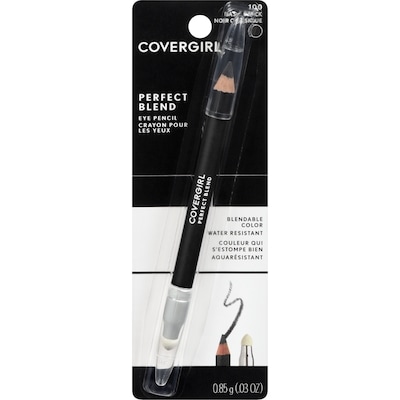 CoverGirl Perfect Blend Crayon pour les Yeux 100 Noir Classique 0.85 g, 1 292,94 $/100g