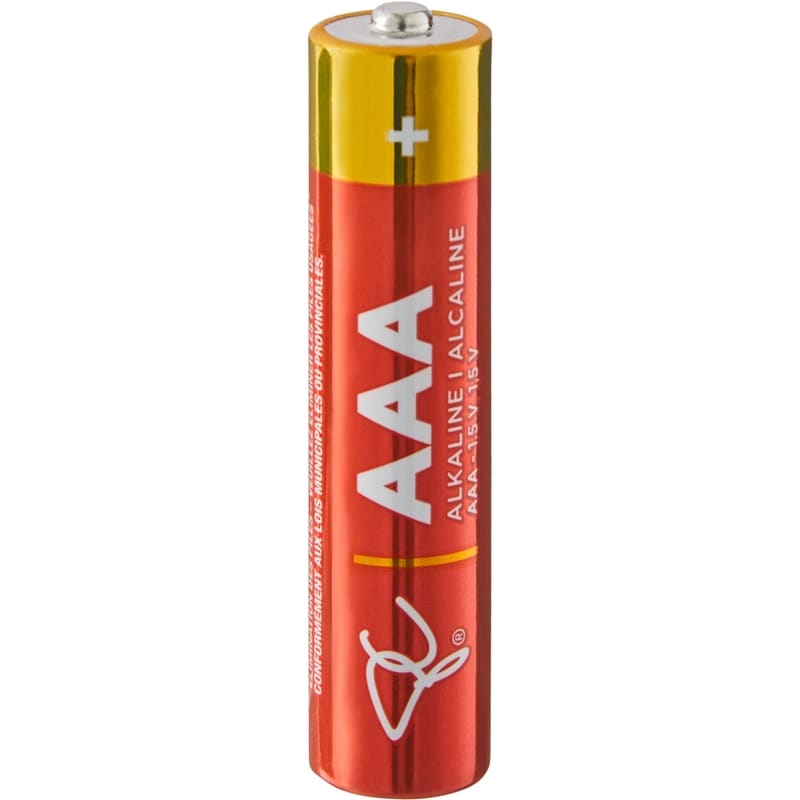 Long Life Alkaline Batteries AAA 8-Pack