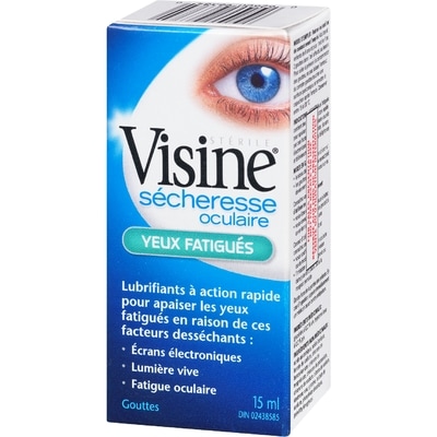 Gouttes fatigue oculaire