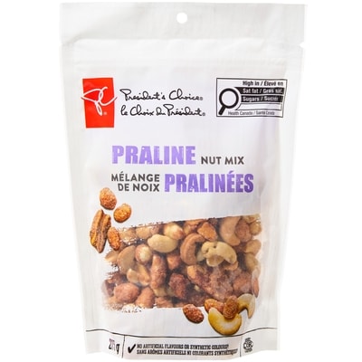 President's Choice Praline Nut Mix 275 g, $2.18/100g