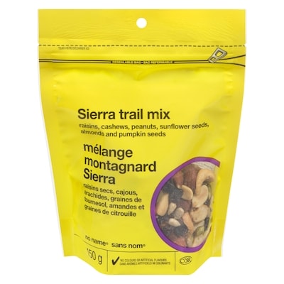 No Name Sierra Trail Mix 150 g, $2.19/100g