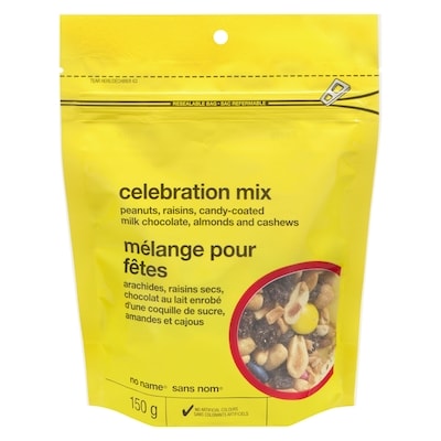 Sans Nom Mélange montagnard, chocolat arc-en-ciel 150 g, 2,19 $/100g