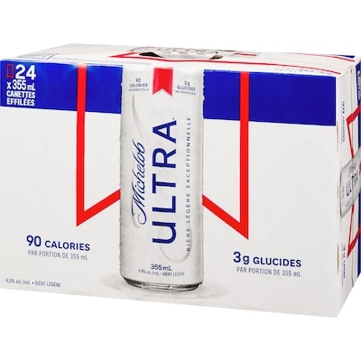 Michelob Ultra (Pièce d’identité requise au moment du ramassage)
