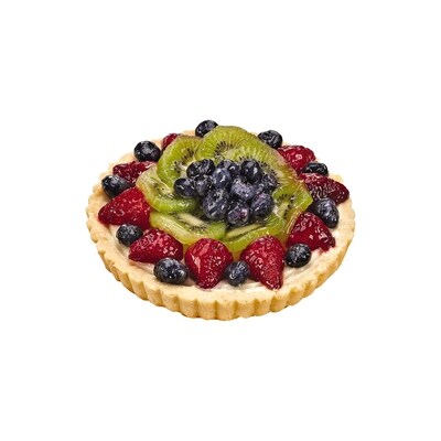 null Tartelette à la crème pâtissière et fruits mélangés 10 cm (4 po) 162 g, 1,23 $/100g
