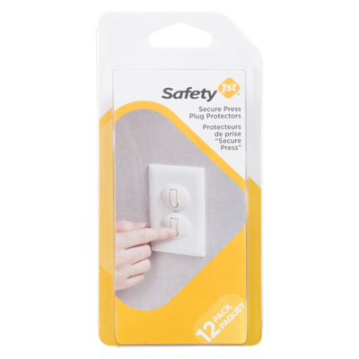 Safety First Secure Press Plug Protectors 1 ea, $1.99/1ea