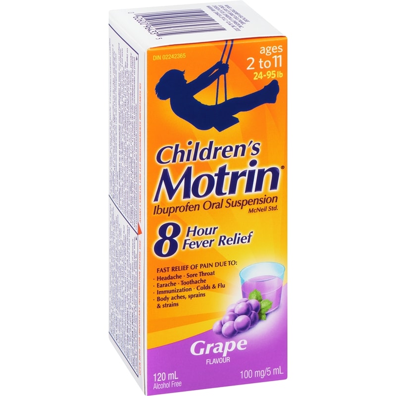 Ibuprofen Oral Suspension, Grape