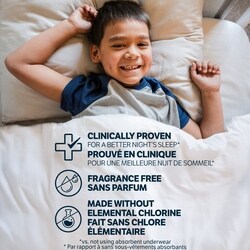 Goodnites Boys' Nighttime Bedwetting Underwear, Size S/M (43-68