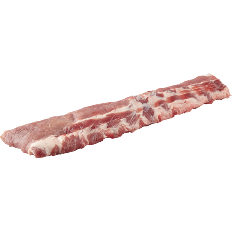 Lethbridge Pork Back Rib, Service Case