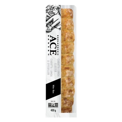 ACE Ciabatta Cluster 400 g, $0.88/100g