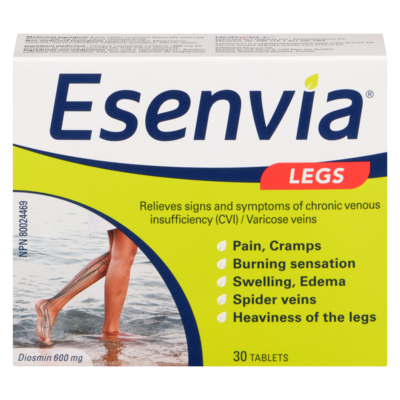 Esenvia 600 Mg Diosmin 2x15.0 ea, $0.60/1ea