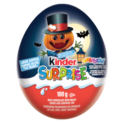Kinder SURPRISE Milk Chocolate Egg with Toy, Halloween Gift with Surprise 100 g, $7.00/100g
