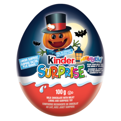 Kinder SURPRISE Milk Chocolate Egg with Toy, Halloween Gift with Surprise 100 g, $6.99/100g