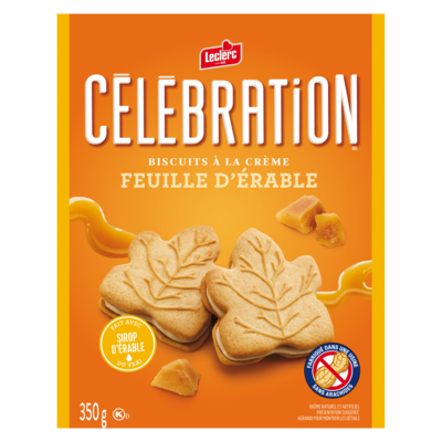Biscuits à la crème à l’érable