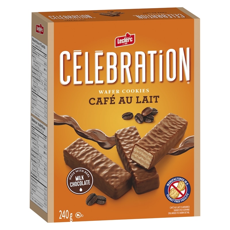 Celebration Coffee Wafer Cookies