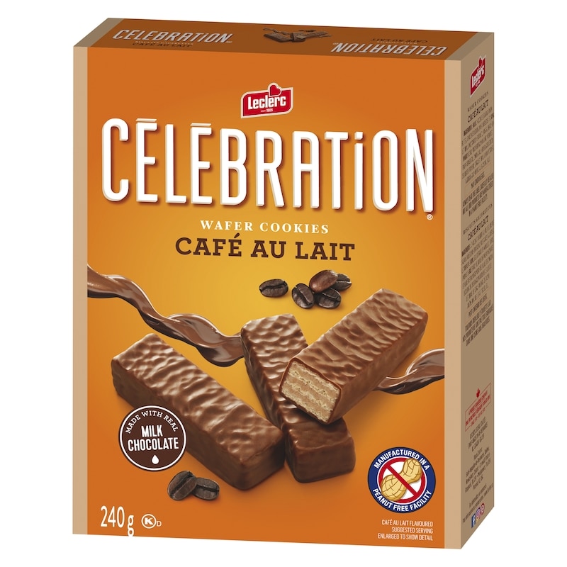Celebration Coffee Wafer Cookies