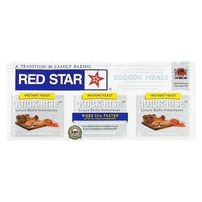Red Star Quick Rise Yeast 24 g, $12.46/100g