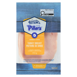 Pillers Turkey Breast Cooked 150 g, $4.00/100g