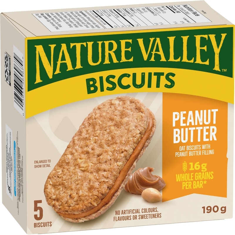 Biscuits, Peanut Butter, Breakfast Snacks, 5 ct