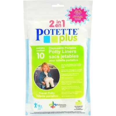 Potette Potty Liners 10 ea, $0.72/1ea
