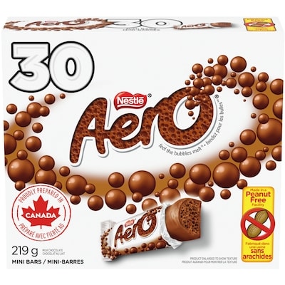 Nestlé Emballage De 30 Minibarres De L’Halloween Nestlé Scaero Lait 219 g, 7,99 $/1ch