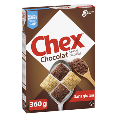 General Mills Chex Chocolat Céréales  360 g, 1,53 $/100g