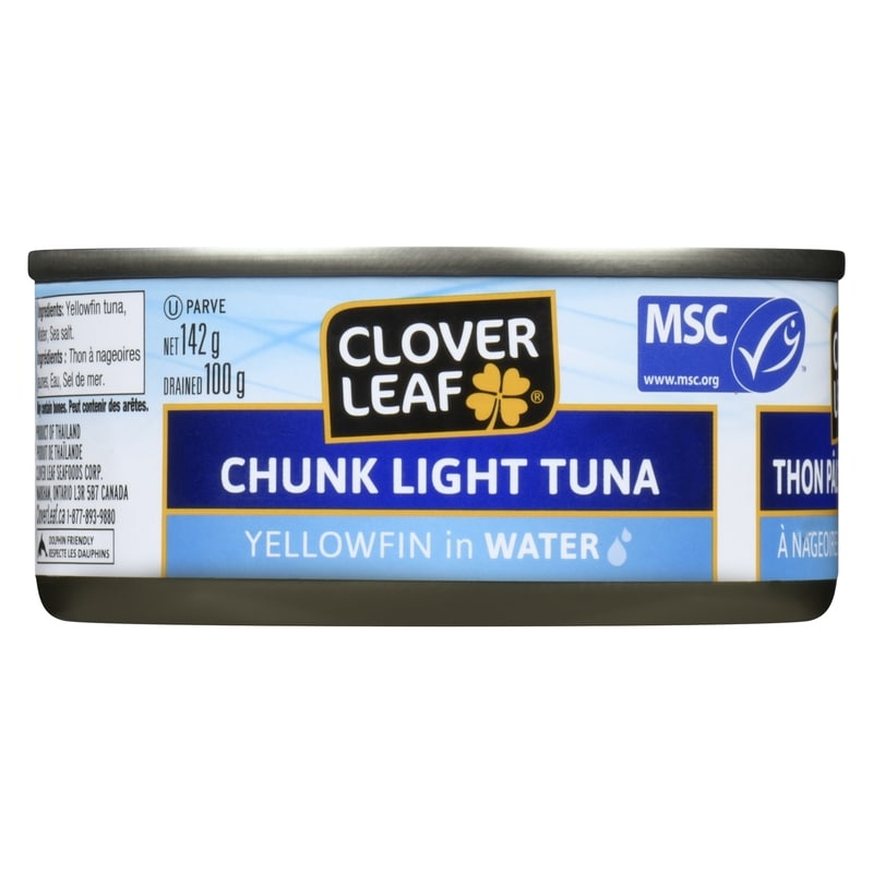 Chunk Light Yellowfin Tuna, In Water