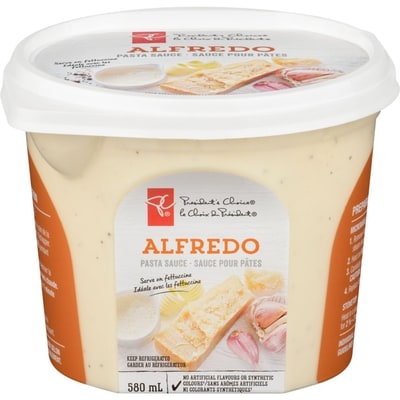 le Choix du Président Sauce Alfredo 580 ml, 1,43 $/100ml