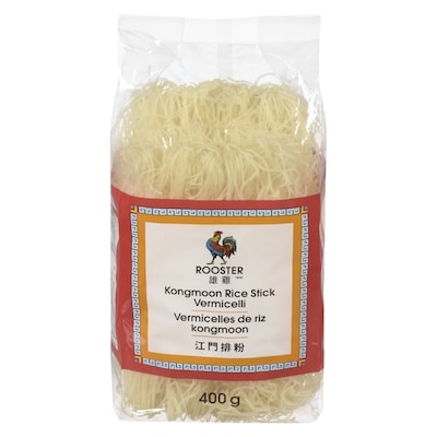 Rooster Vermicelles de riz kongmoon 400 g, 0,50 $/100g