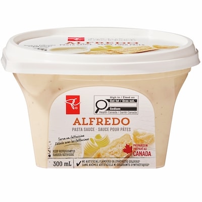 le Choix du Président Sauce pour pâtes Alfredo 300 ml, 1,60 $/100ml