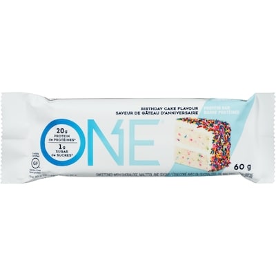 Oh Yeah ONE Protein Bar, Birthday Cake 60 g, $6.65/100g