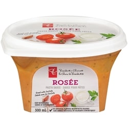 President's Choice Rosée Pasta Sauce 300 ml, $2.00/100ml