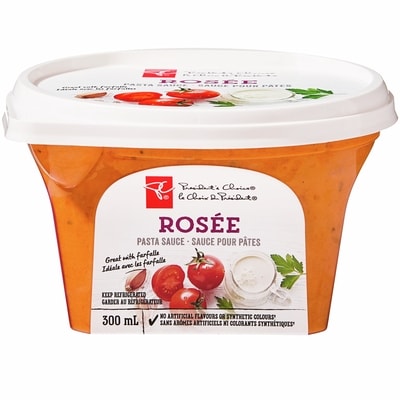 President's Choice Rosee Pasta Sauce 300 ml, $1.67/100ml