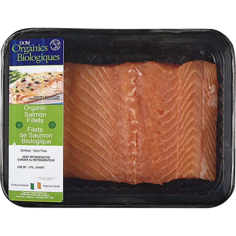 Organic Salmon Tray Pack 