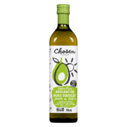 Chosen Foods Huile d’avocat 750 ml, 2,27 $/100ml