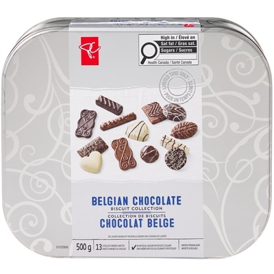 le Choix du Président Collection de biscuits au chocolat belge 500 g, 3,40 $/100g