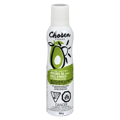 Chosen Foods Enduit en vaporisateur huile d’avocat 140 ml