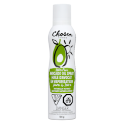 Chosen Foods Enduit en vaporisateur huile d’avocat 134 g
