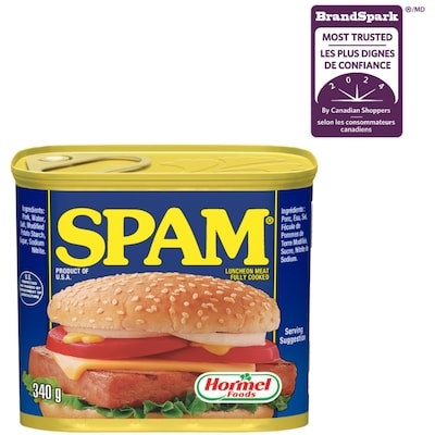 Spam Classic Fully Cooked Luncheon Meat 340 g, $1.62/100g