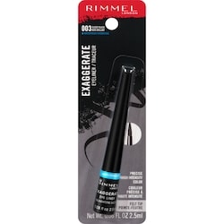 Exaggerate Felt Tip Waterproof Eyeliner Black