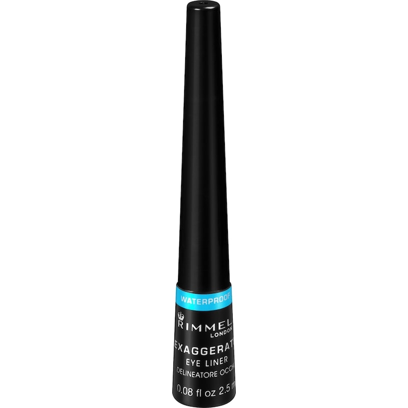 Exaggerate Felt Tip Waterproof Eyeliner Black