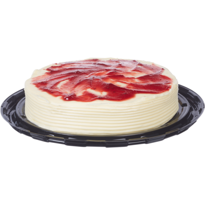 null Raspberry and Cream Cheese Single Layer Cake 600 g, $1.67/100g