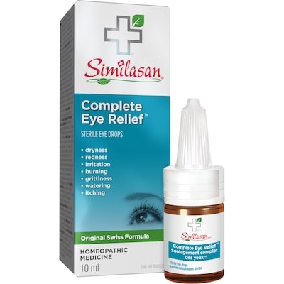 Similasan Gouttes oculaires Complete 10 ml, 174,90 $/100ml