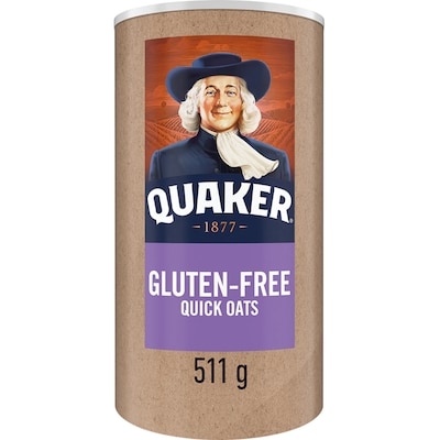 Quaker Gluten-Free Quick Oats 511 g, $1.56/100g