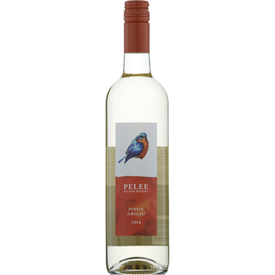PELEE Vin Pinot Grigio Pelee Island (Pièce d’identité requise au moment du ramassage) 750 ml, 1,80 $/100ml
