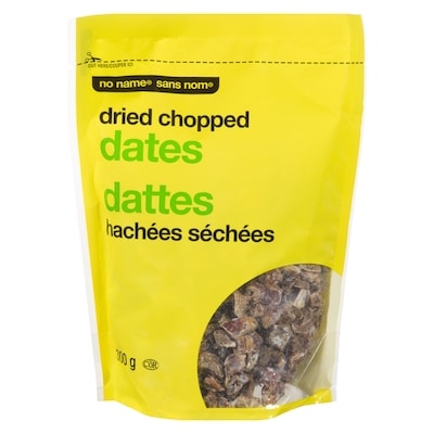 No Name Chopped Dried Dates 300 g, $1.00/100g