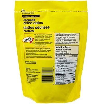Chopped Dried Dates