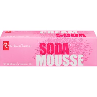 le Choix du Président Soda mousse 12x355.0 ml, 1,83 $/100ml