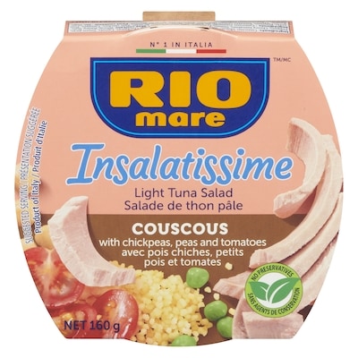 Rio Mare Couscous Insalatissime avec thon 160 g, 3,12 $/100g