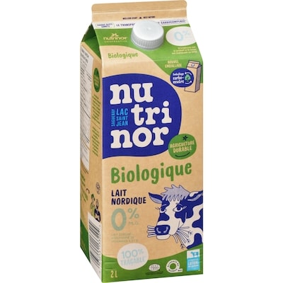 Lait nordique partiellement écrémé