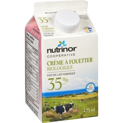 Crème nordique biologique, 35 % M.G.